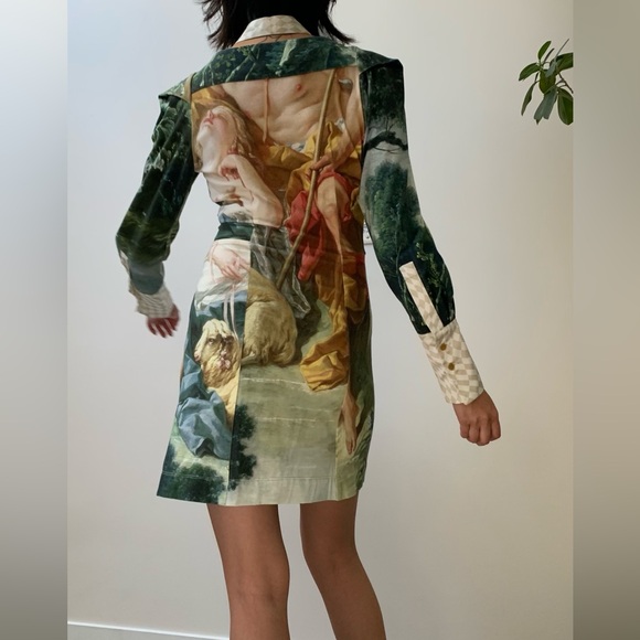Vivienne Westwood Button-Up Jersey Dress from AW 2021 NWOT - Picture 8 of 12
